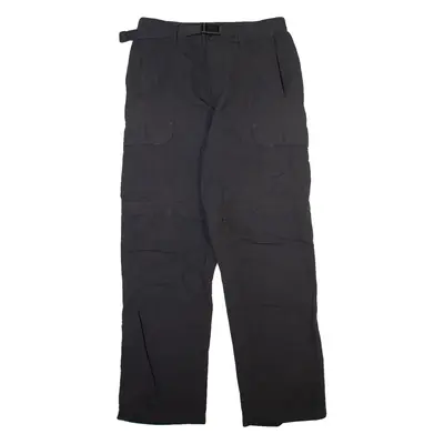 THE NORTH FACE Detachable Legs Mens Trousers Grey Regular Straight Nylon W29 L30