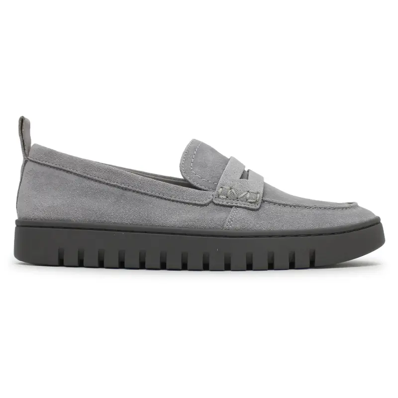 Vionic Uptown Suede Women's Comfort Shoes - Light Grey - Size:US 7.5 Women