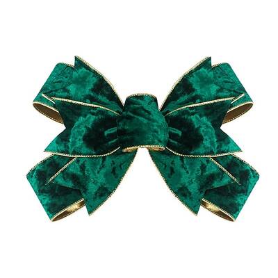 Christmas Velvet Big Bowknot Decorations