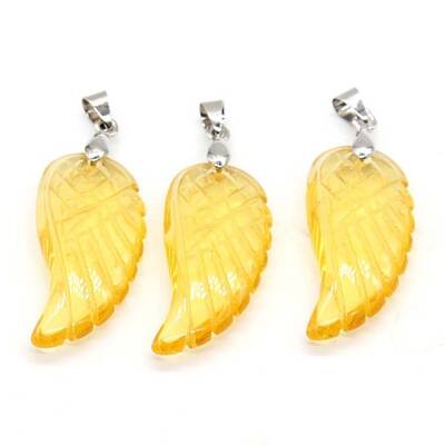 Natural Citrine Pendants