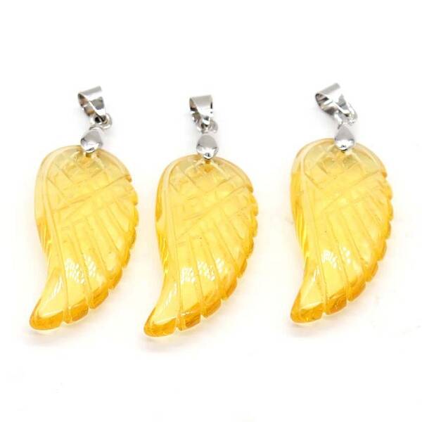 Natural Citrine Pendants