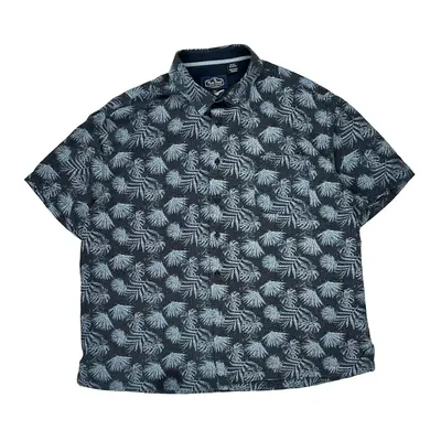 Nat Nast Shirt - XL Blue Silk Blend