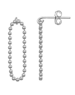 Lata Earrings | Metal Color: Silver