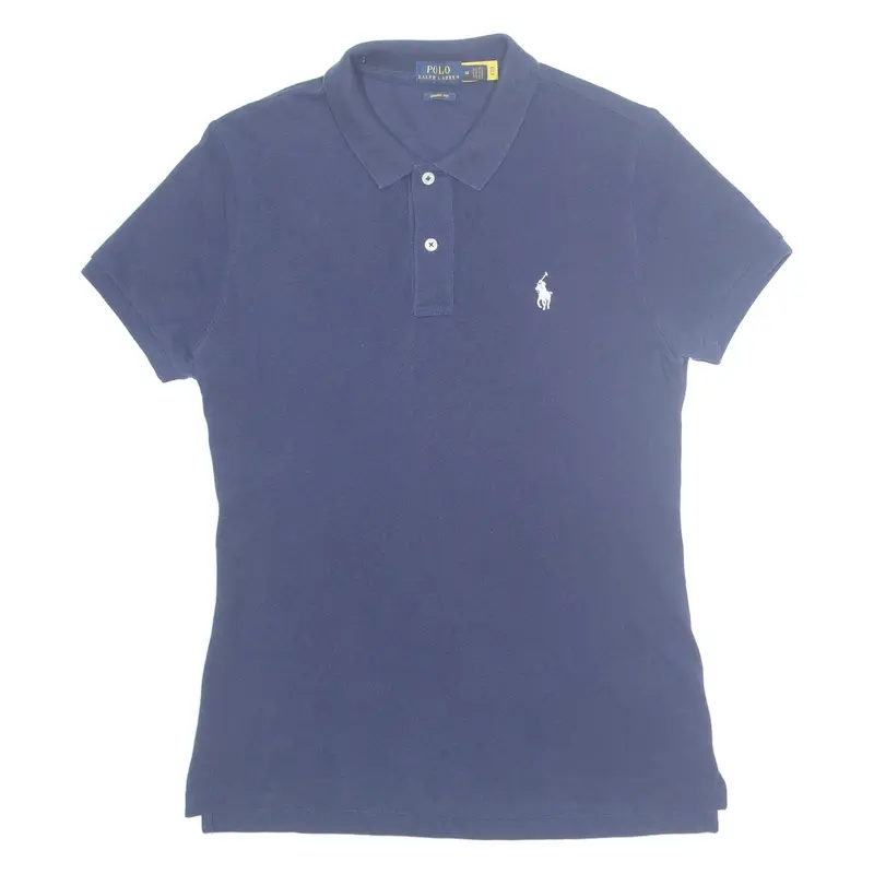 POLO RALPH LAUREN Skinny Fit Mens Polo Shirt Blue M