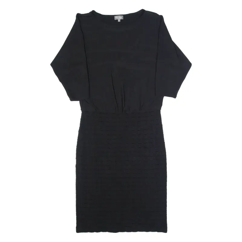 PHASE EIGHT Womens Bodycon Dress Black Midi UK 10