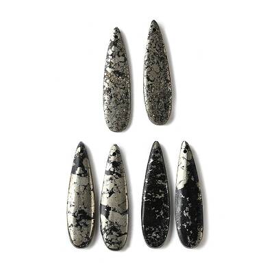 Natural Pyrite Pendants