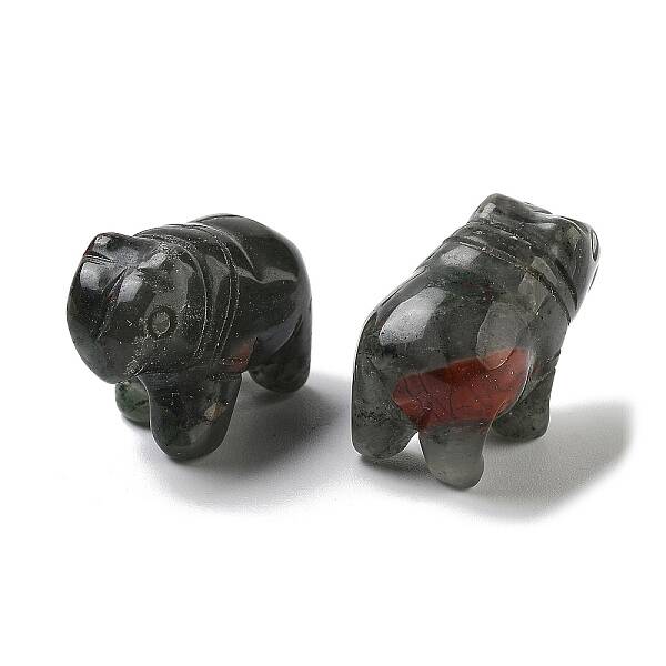 Natural Bloodstone Carved Figurines