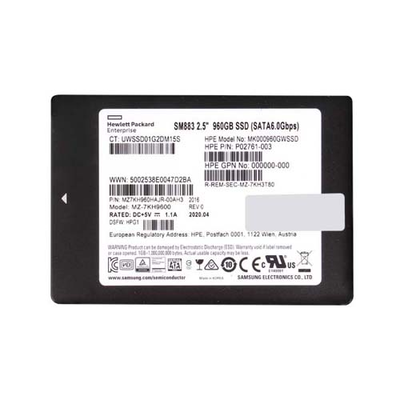 HP MK000960GWSSD | 960GB SATA 6Gb/s Hot-Pluggable Mixed Use 2.5-Inch Enterprise Solid State Drive for ProLiant Server and Sto...