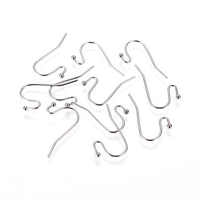 Tarnish Resistant 316 Surgical Stainless Steel Earring Hooks