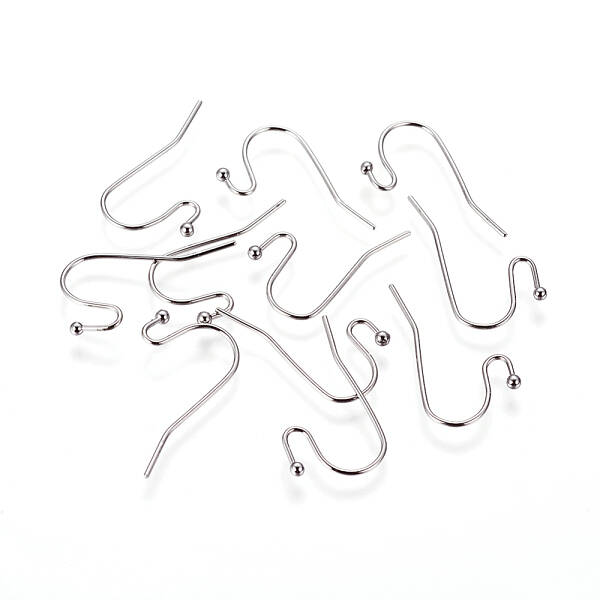 Tarnish Resistant 316 Surgical Stainless Steel Earring Hooks
