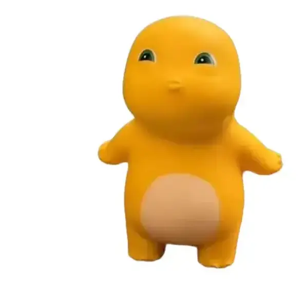 Dinosaur Figure Little Milk Dragon Decompress Toys Cartoon Doll Squeeze Toys Milk Dragon Squeeze Toy Yellow Slow Rebound Soft...