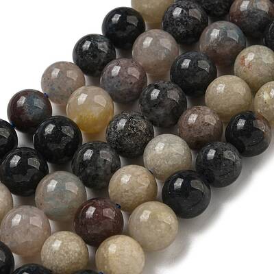 Natural Scorzalite Beads Strands