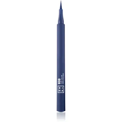 Eyeliner 3INA The Color Pen Eyeliner in marker color 830 - Navy Blue 1 ml