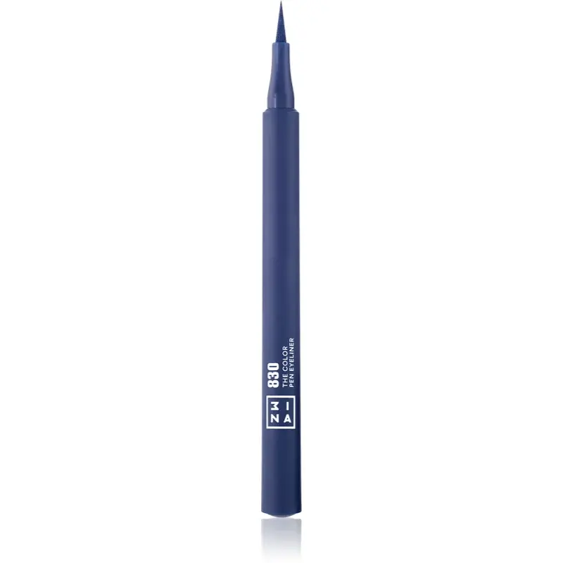 Eyeliner 3INA The Color Pen Eyeliner in marker color 830 - Navy Blue 1 ml