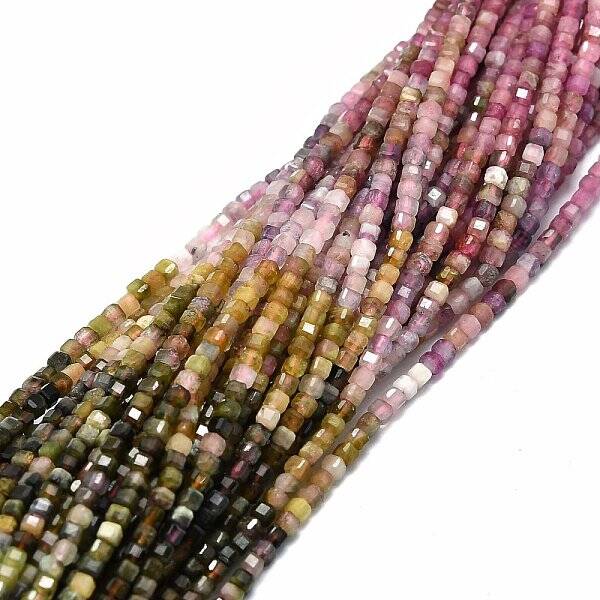 Natural Colorful Tourmaline Beads Strands