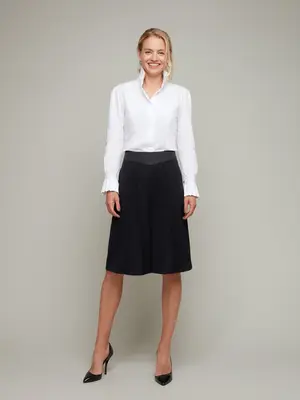 CORINTHIAN | Removable Fan-Collar Shirt | Colour: White | Size: XL