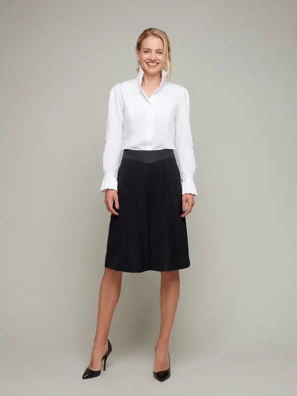 CORINTHIAN | Removable Fan-Collar Shirt | Colour: White | Size: XL