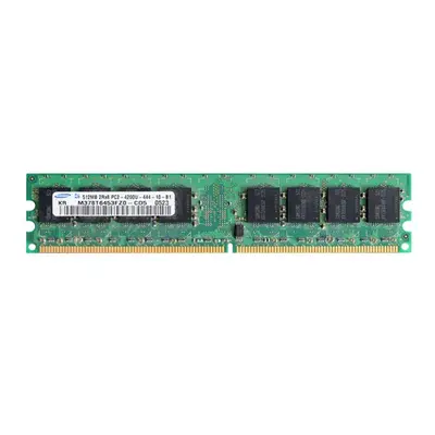 Samsung M378T6453FZ0-CD5 | 512MB DDR2-533MHz PC2-4200 Non-ECC Unbuffered UDIMM CL4 2Rx8 1.8V 240-Pin Memory Module