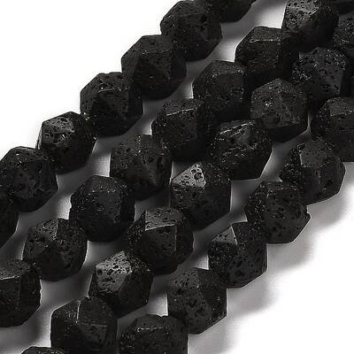 Natural Lava Rock Beads Strands