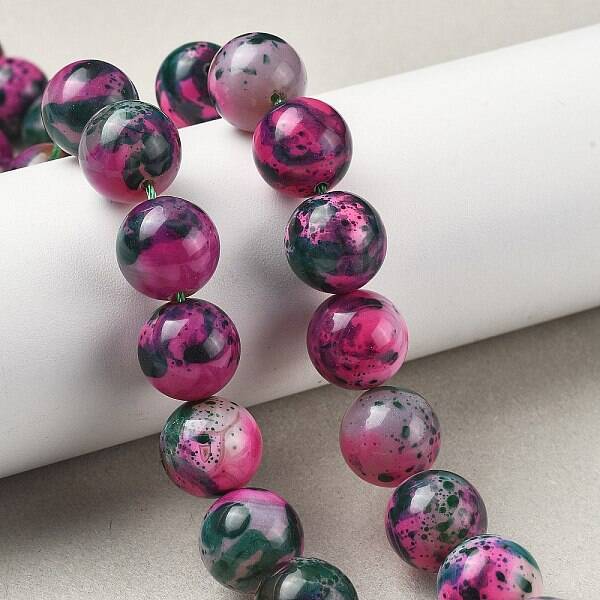 Natural Multi-Color Agate Beads Strands