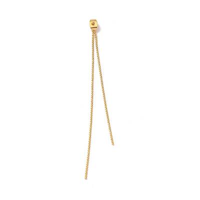 Brass Ball Chain Ear Nuts