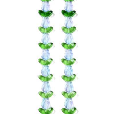 Transparent Glass Bead Strands