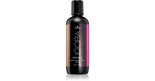 Schwarzkopf Professional IGORA New Vibrance treatment to enhance the shine of dyed hair transparent 0-00 500 ml