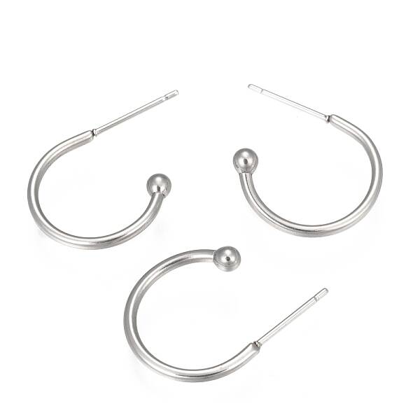 Tarnish Resistant 304 Stainless Steel Earring Hooks