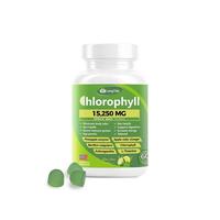 Chlorophyll Gummies Healthy Dietary Supplement Suppresses Body Odor