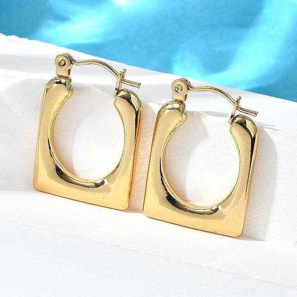 304 Stainless Steel Hoop Earrings for Women
