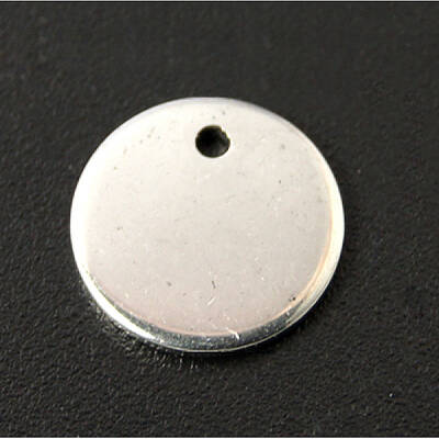 Tarnish Resistant 304 Stainless Steel Stamping Blank Tag Pendants