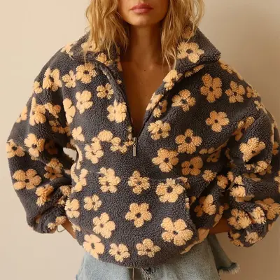 Fleece-Pullover Bloom