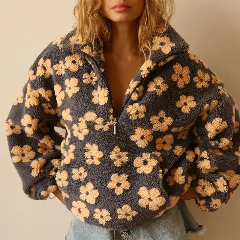 Fleece-Pullover Bloom