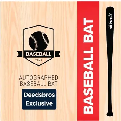 Baseball Bat Break - 2025 Factory Sealed Hit Parade Deedsbros Edition Autographed Baseball Bat Break. Pick your teams in this...
