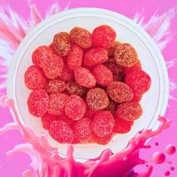 Sour Watermelon Gushiez 6oz Jar - Sour Candy -  sour snack | Chamoy Calavera sour snack sour belt sweet sour power tiktok vir...