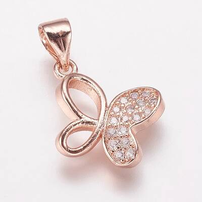 Brass Cubic Zirconia Pendants