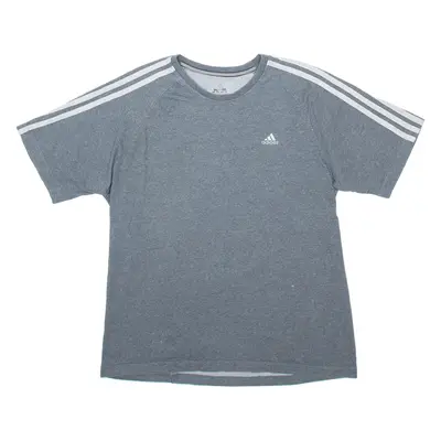 ADIDAS Climalite Mens T-Shirt Grey M