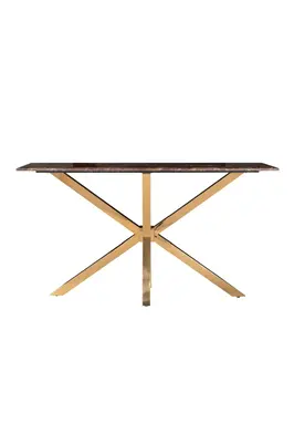 Brown Marble Console Table | OROA Conrad