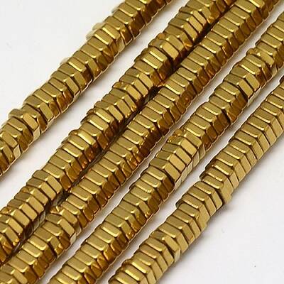 Electroplate Non-magnetic Synthetic Hematite Beads Strands
