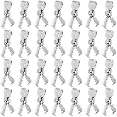 100Pcs 304 Stainless Steel Ice Pick Pinch Bails