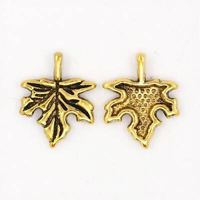 Autumn Theme Tibetan Style Alloy Pendants