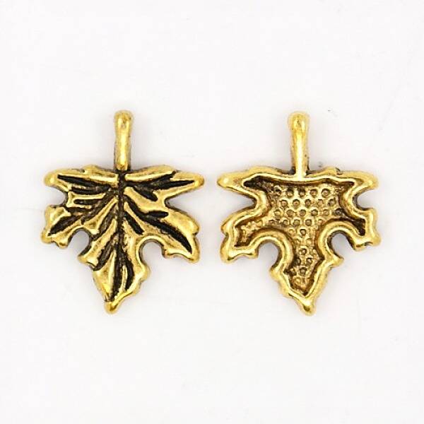 Autumn Theme Tibetan Style Alloy Pendants