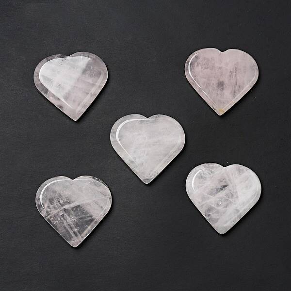 Natural Rose Quartz Display Decorations