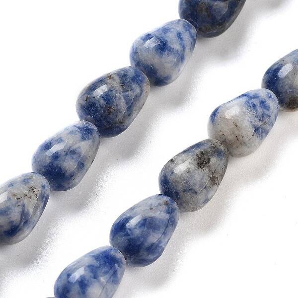 Natural Blue Spot Jasper Beads Strands