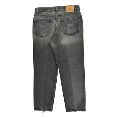 550 Levis Jeans - 35W 31L Grey Cotton