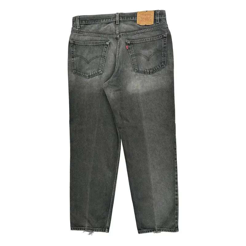 550 Levis Jeans - 35W 31L Grey Cotton