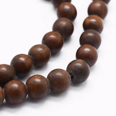 Natural Petrified Wood Beads Strands