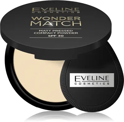 Eveline Cosmetics Wonder Match Compact Powder Spf 30 Color 01 8 G