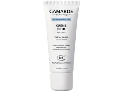 Gamarde - Active hydration - Rich cream - Hydrates and soothes - ORGANIC 40 ml