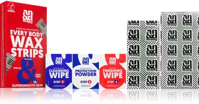 A.N.D. Beauty Wax Every Body Depilatory Wax Strips For The Body 2× 10 pcs